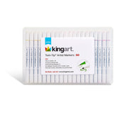 Twin-Tip™ Chisel & Fine Alcohol Markers - 60 Colours