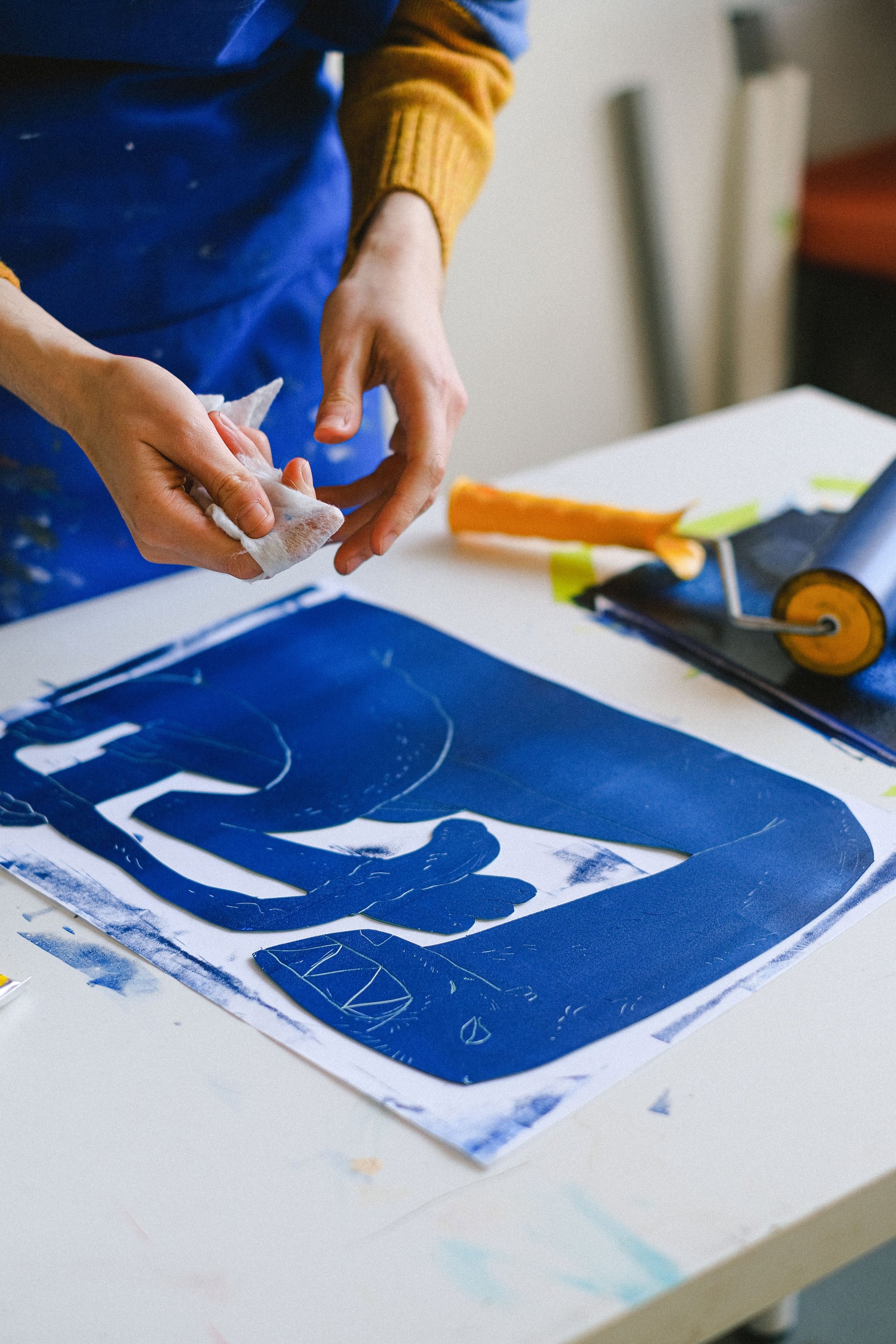 Lino Printing