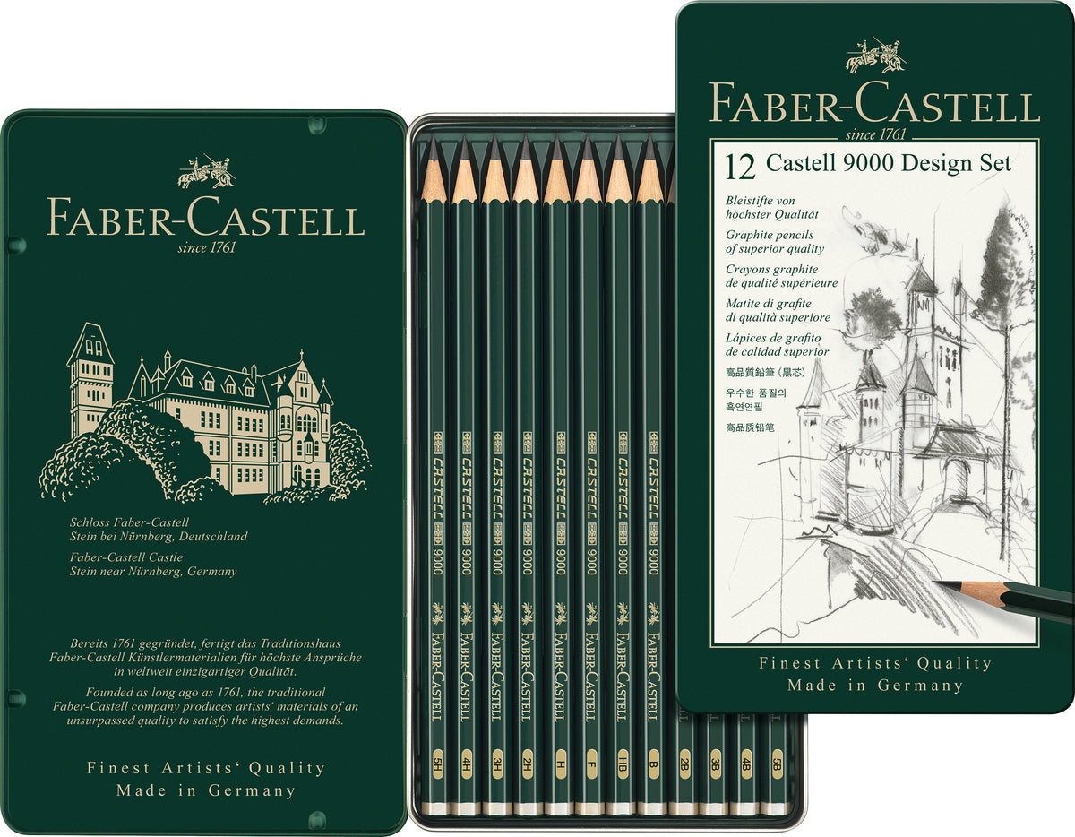Castell 9000 Design Set Tin