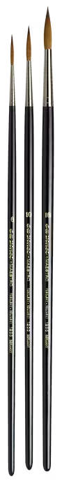 Lettering Needlepoint Pure Kolinsky (Rigger)