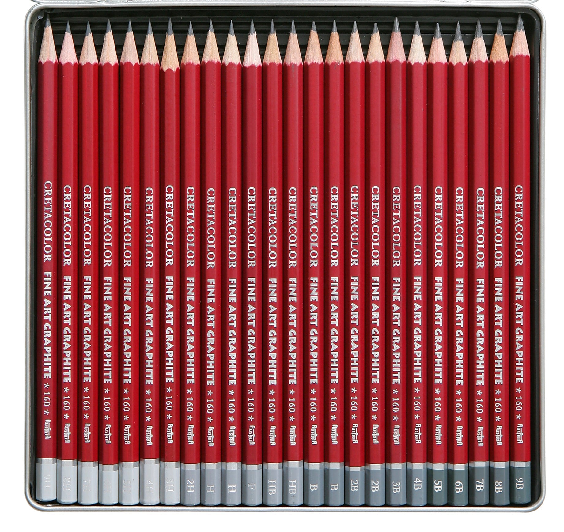 Cretacolor Graphite Pencils Set 24 pcs.