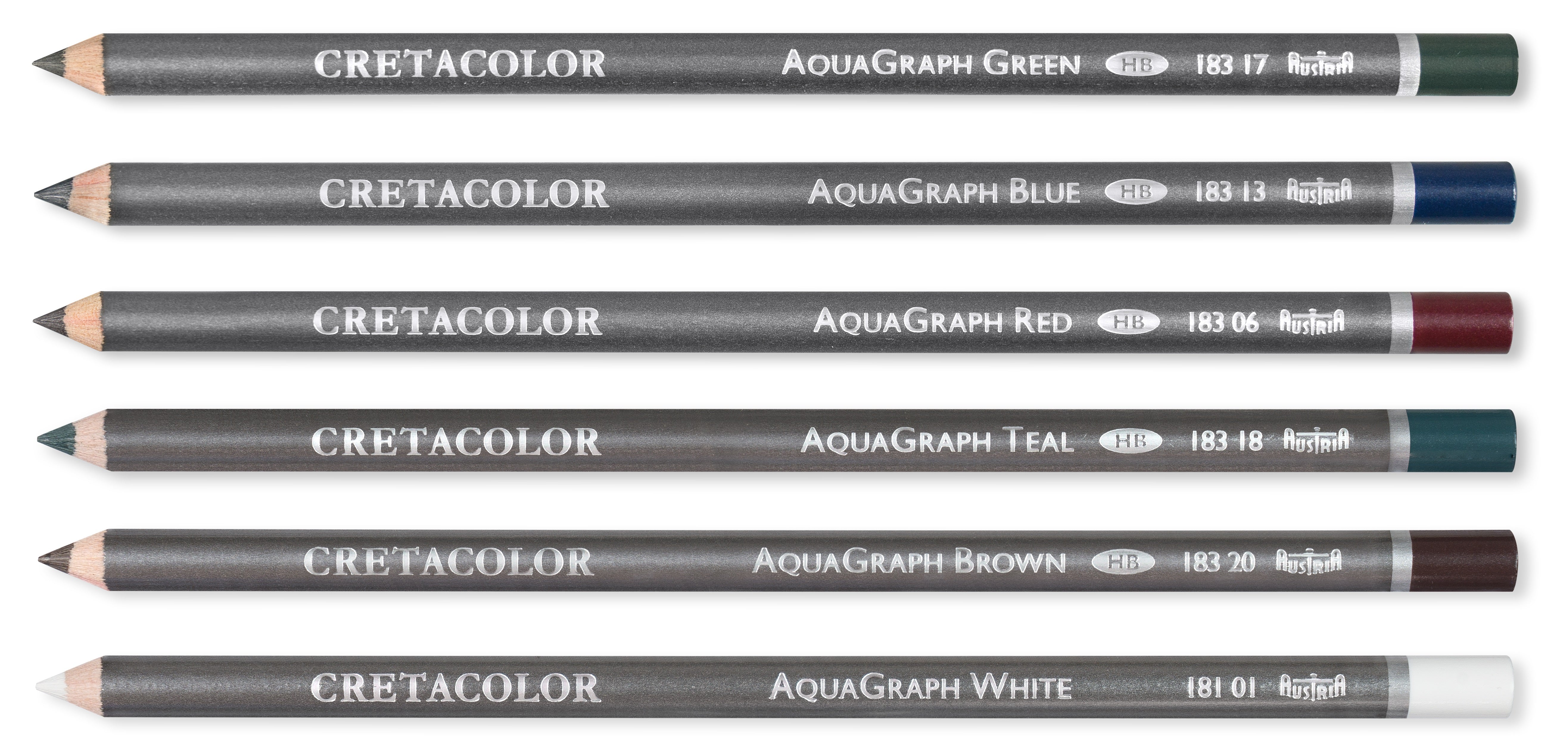 Cretacolor AquaGraph Pocket Set of 6