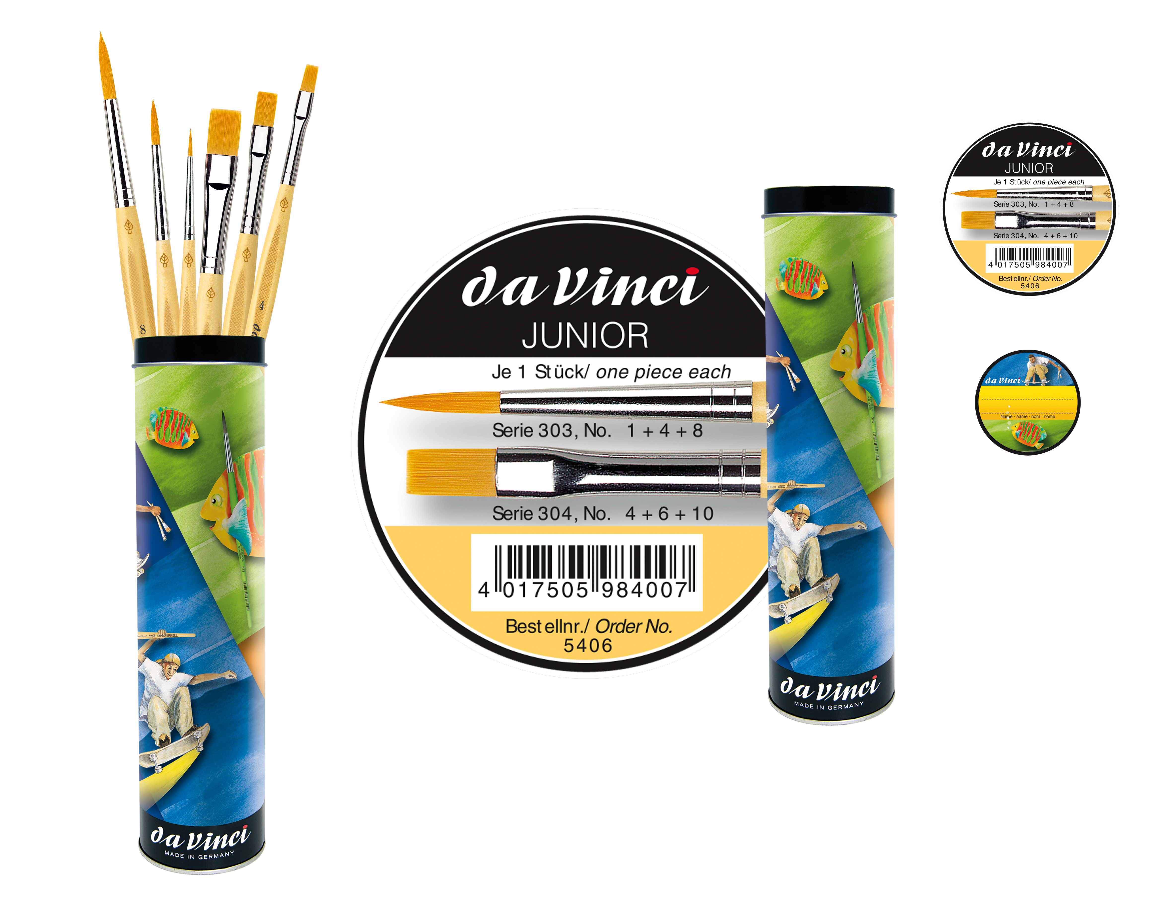 Da Vinci Brush Box