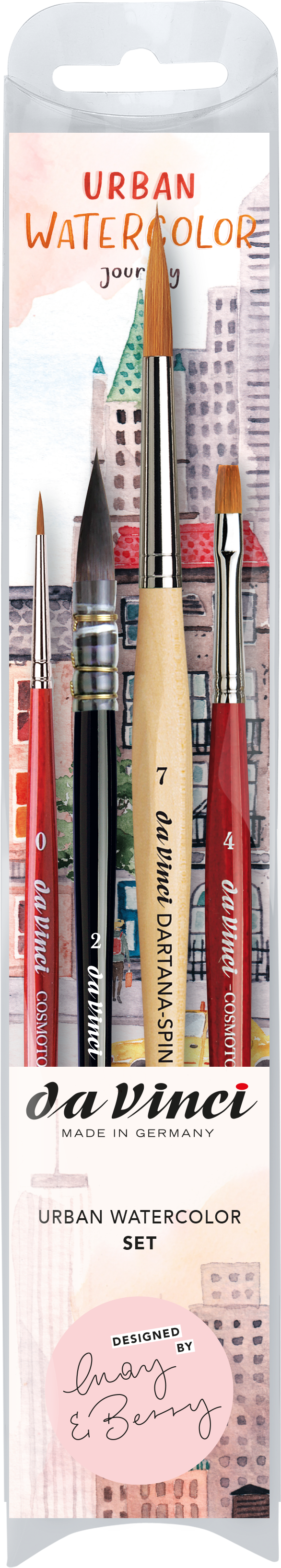 Urban Watercolour Journey Set by May & Berry