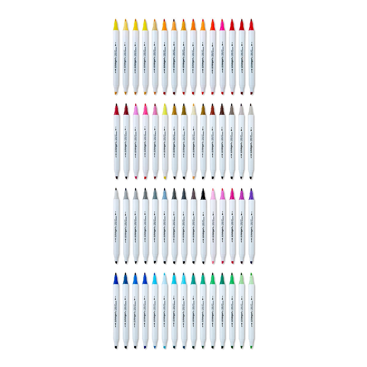 Twin-Tip™ Chisel & Fine Alcohol Markers - 60 Colours