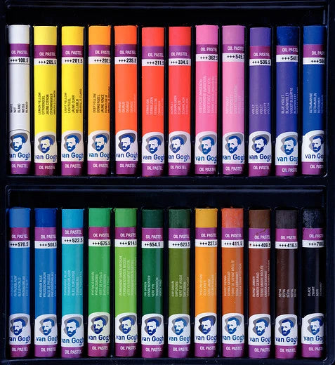 Van Gogh Oil Pastels Set 24 Colours