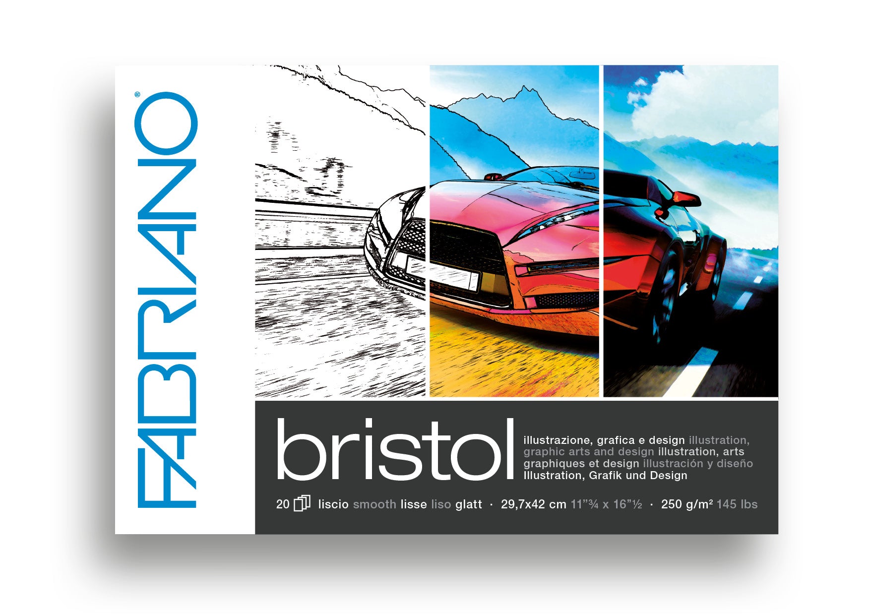 Fabriano Bristol paper pad