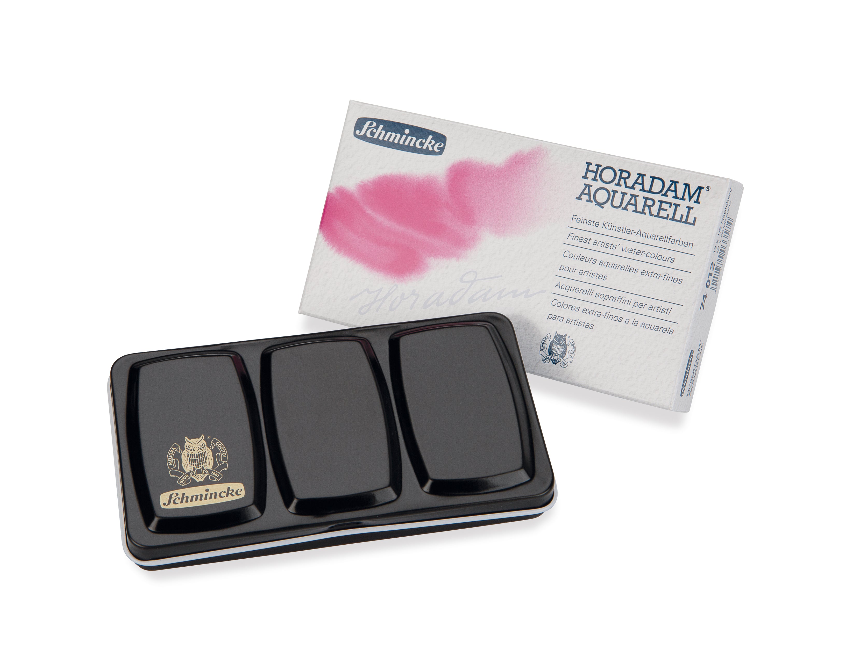 Horadam Aquarell Metal Set with brush