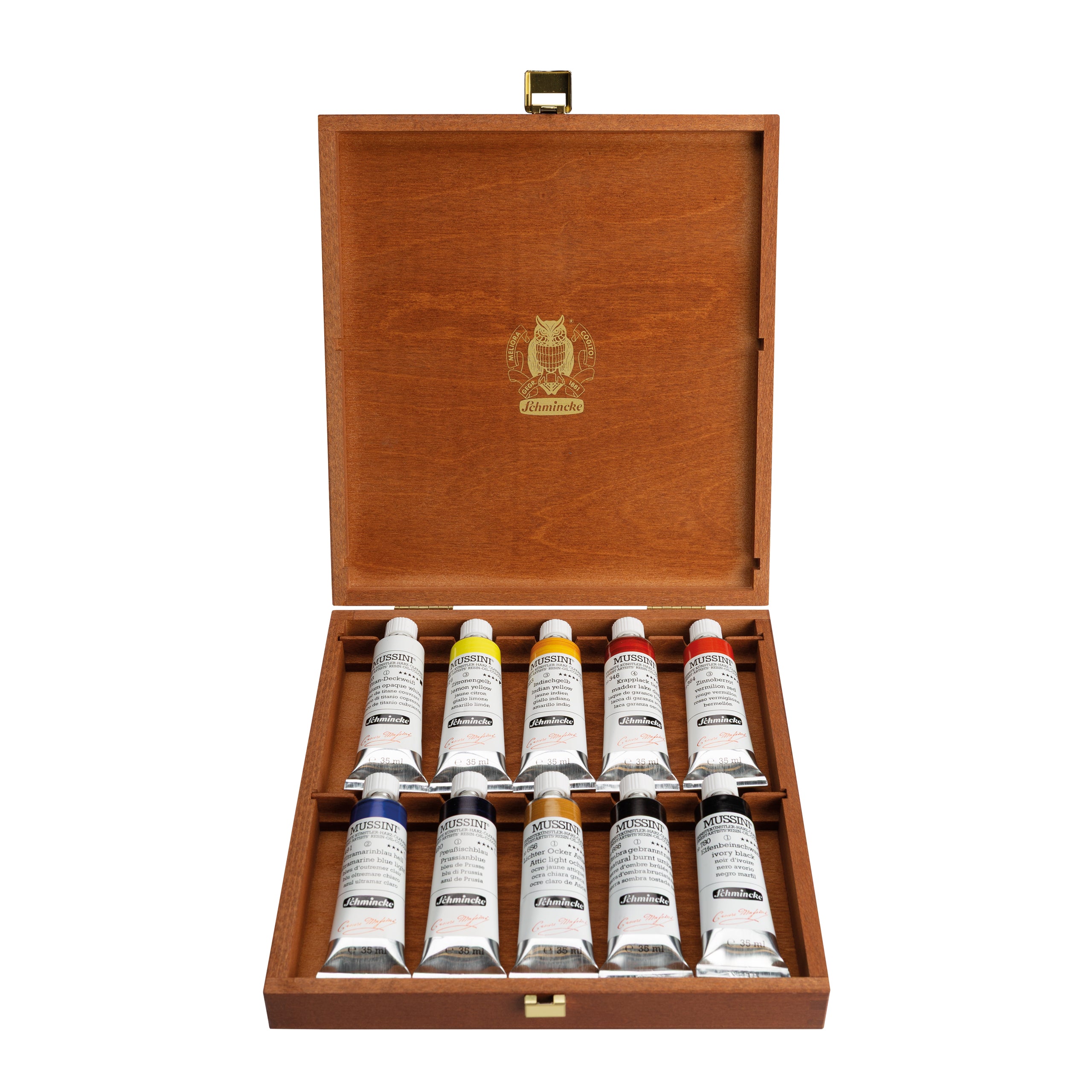 MUSSINI Oil Wooden Box Set
