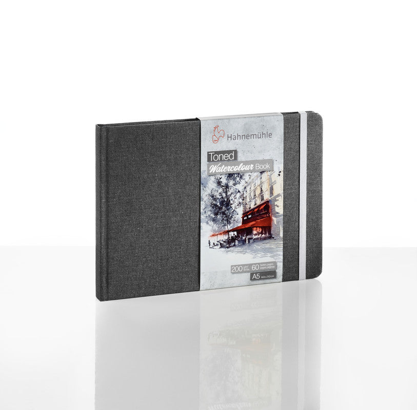 Hahnemühle Toned Watercolour Book Grey A5