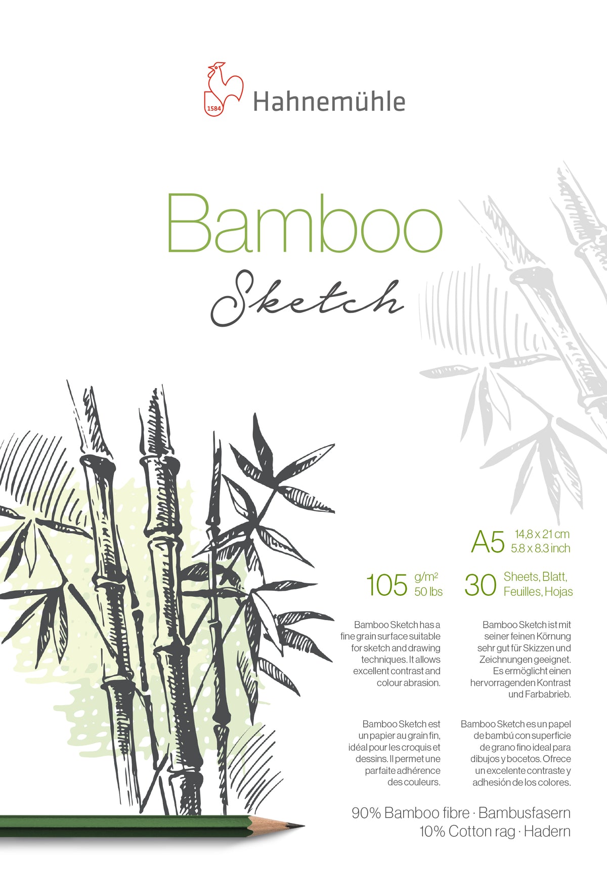 Hahnemühle SketchPad "Bamboo"
