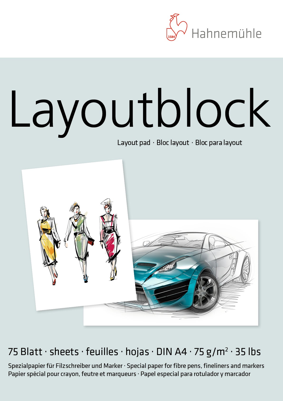 Hahnemuhle Layout Block