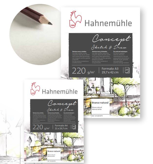 Hahnemühle 'Concept' Sketch & Draw A3
