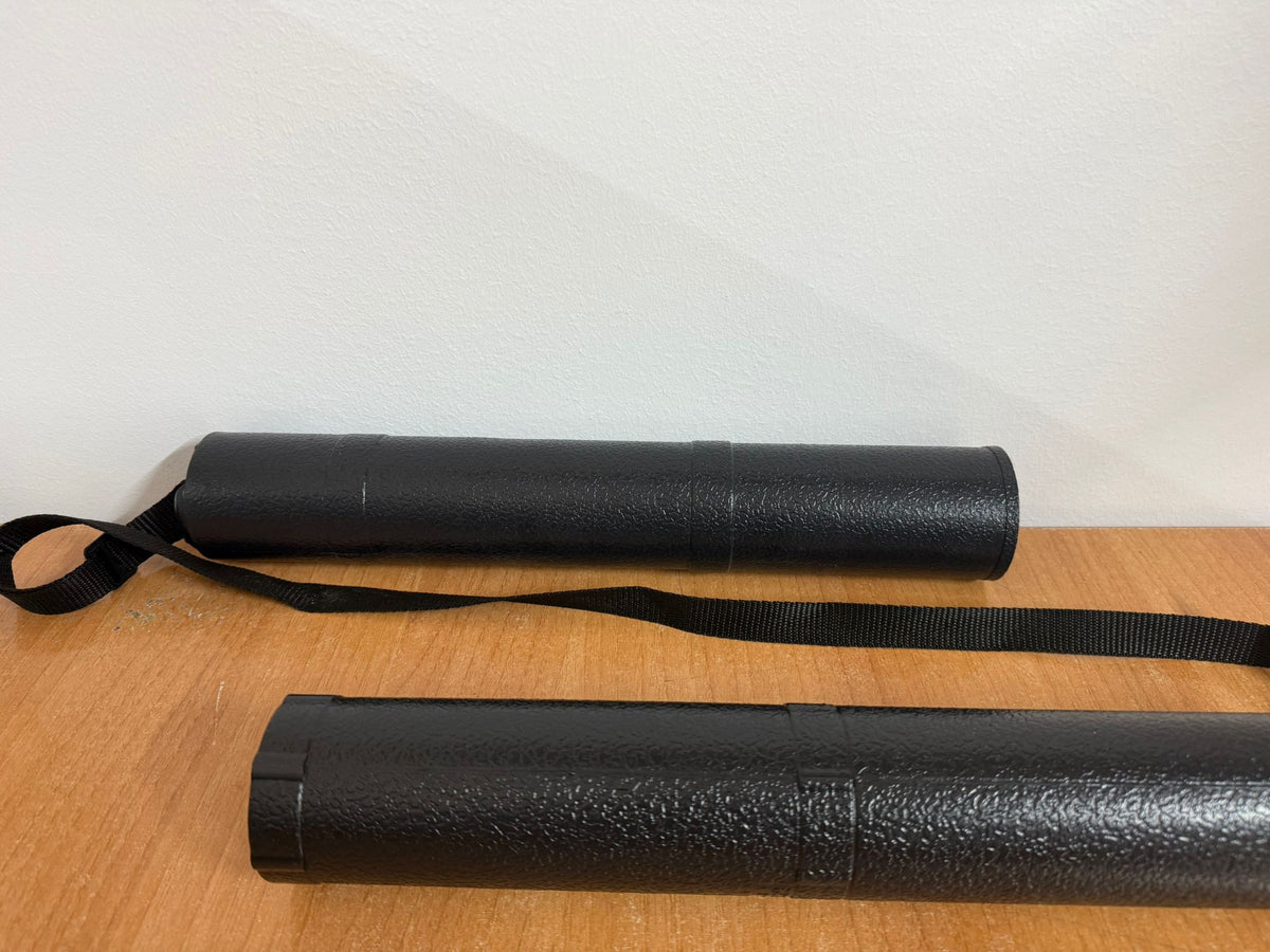 Black tube paper carrier telescopic