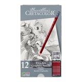 Cretacolor Cleos Fine Art Graphite Pencils, Set of 12