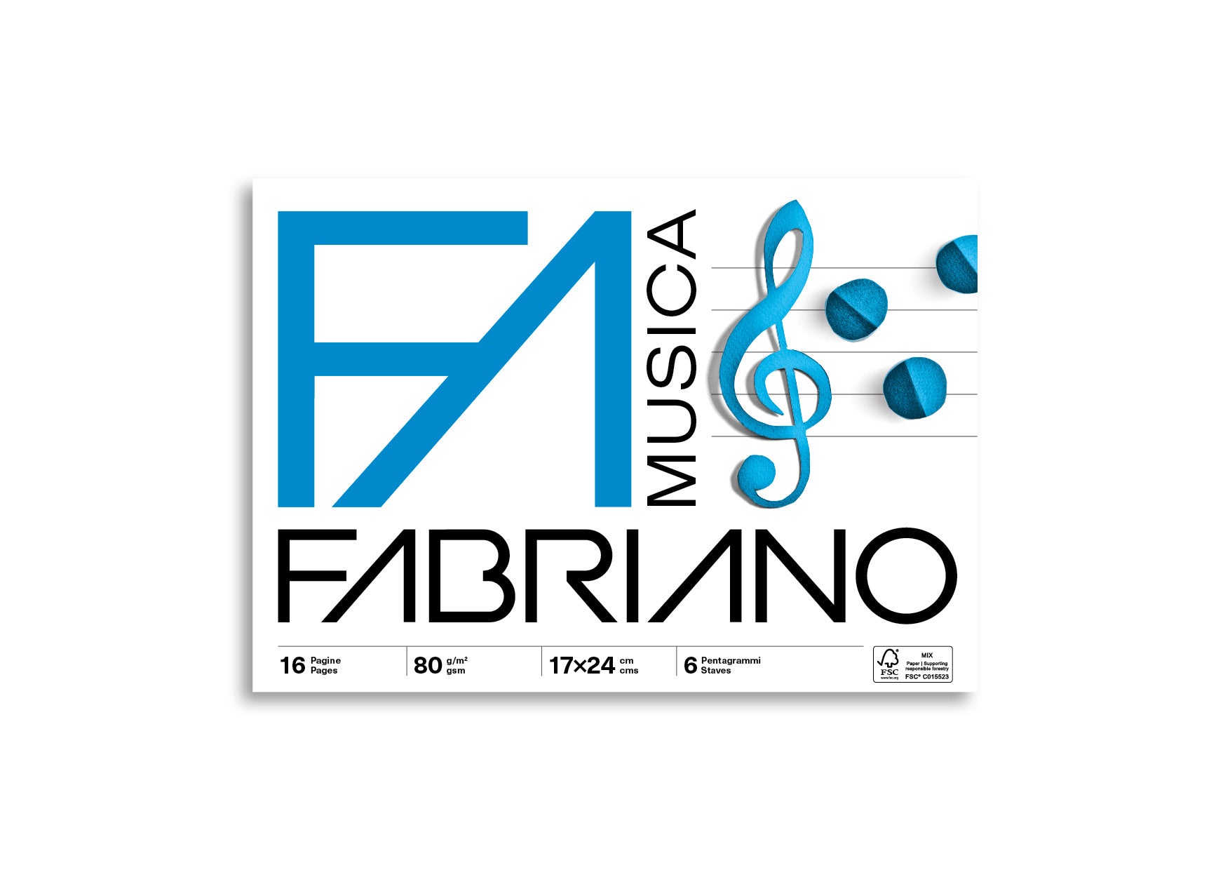 Fabriano Quaderno Musica