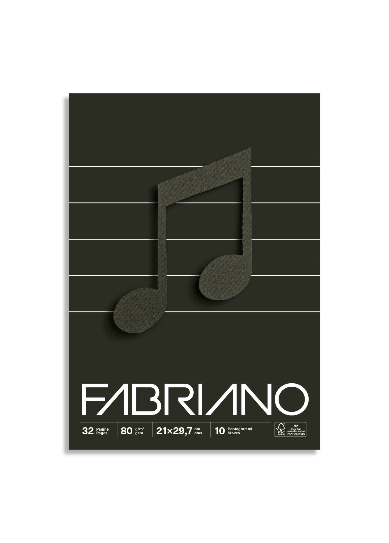 Fabriano Quaderno Musica