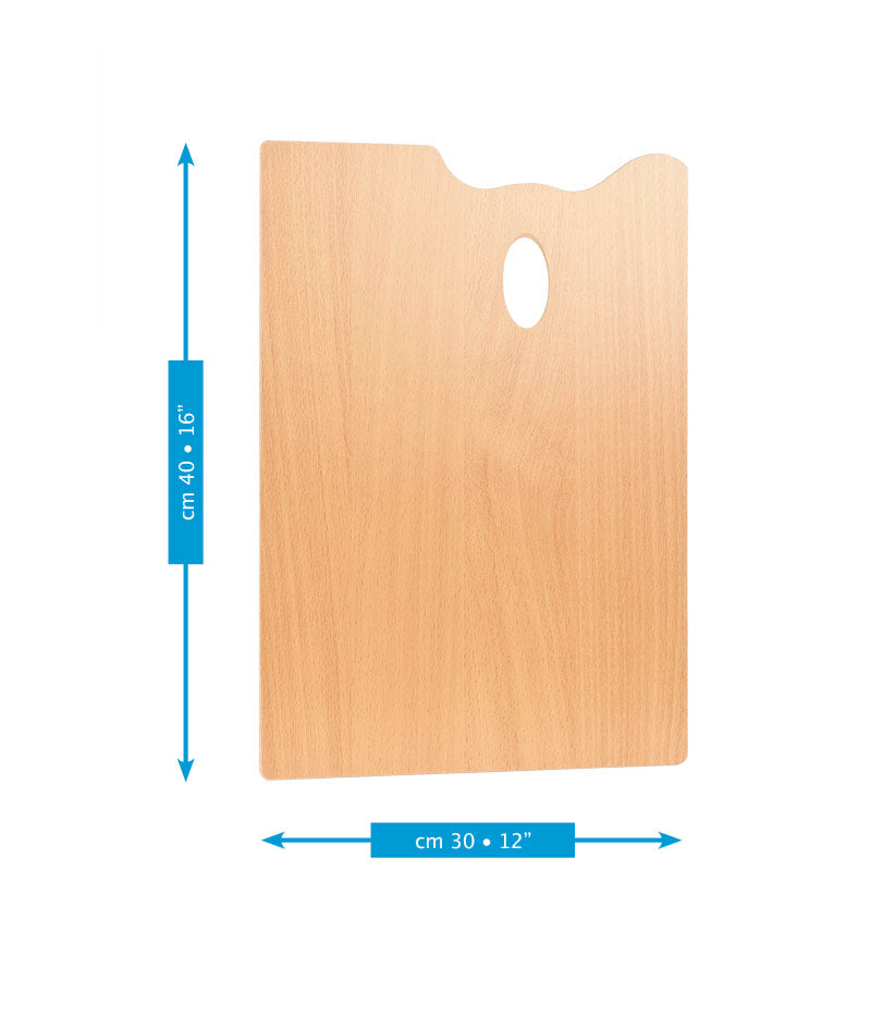 Mabef Wooden Rectangular Palettes 30-45cm
