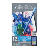 Cretacolor Marino Aquarell Pencils, Set of 12, metal case